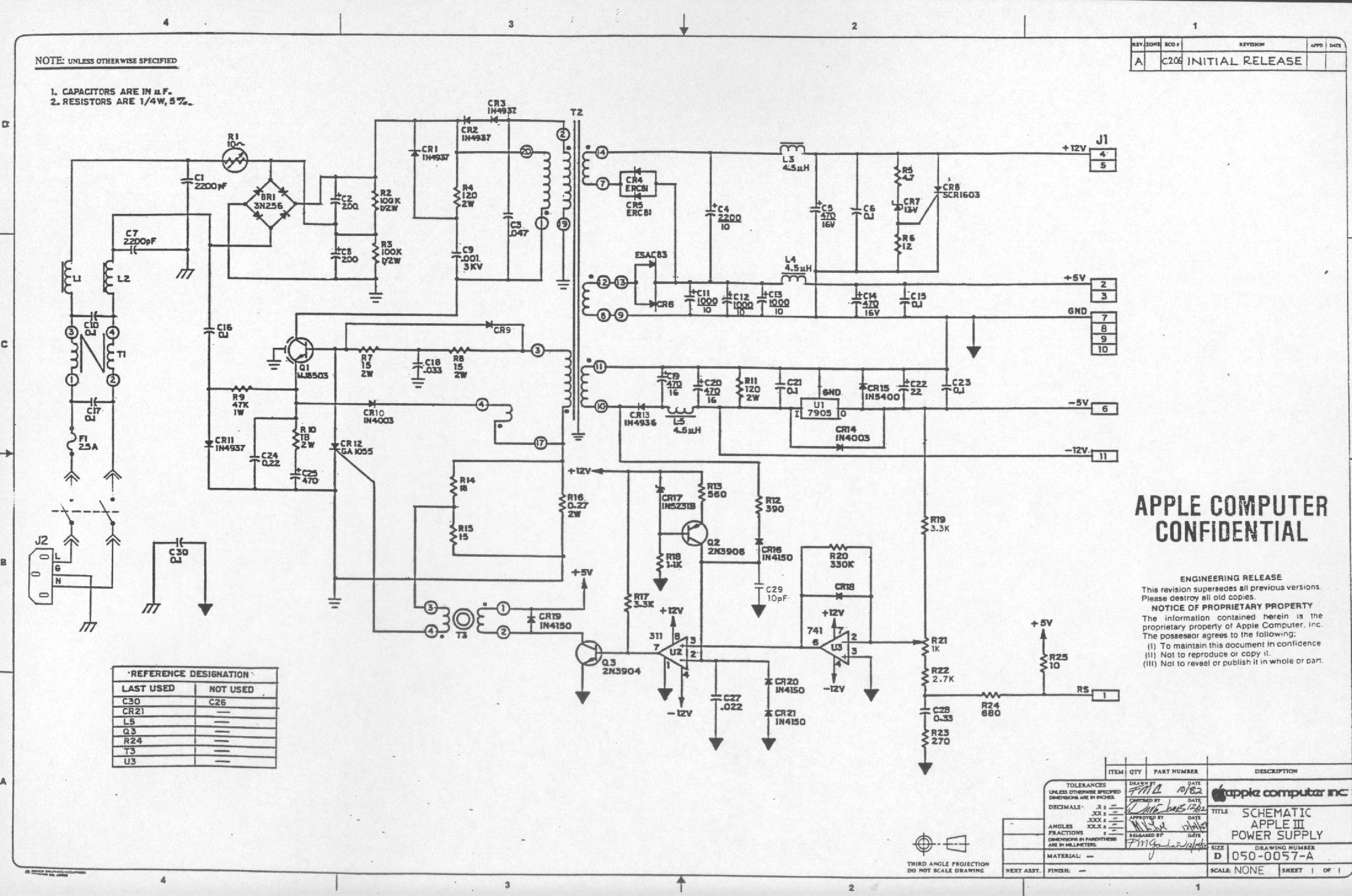 Power Supply Schematic