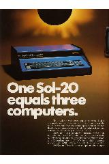 One Sol-20 equals three computers