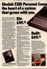 ZX81 personal computer