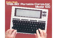 TRS-80 Portable computer Model 100