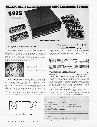 MITS (Micro Instrumentation and Telemetry Systems)
