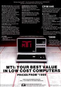 Microcomputer Technology Inc. (MTI)