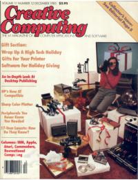 Creative Computing - 1985/12