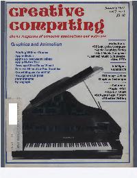 Creative Computing - 1981/01