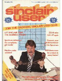 Sinclair User Magazine - 1982/11