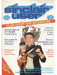 Sinclair User Magazine - 1983/01