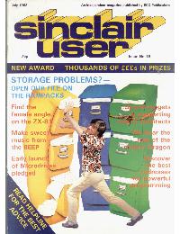 Sinclair User Magazine - 1983/07