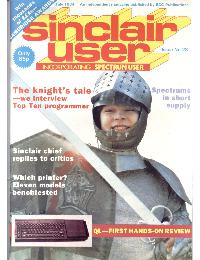 Sinclair User Magazine - 1984/07