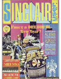 Sinclair User Magazine - 1987/01