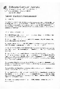 S4000 Hardware Fundamentals