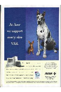 Acer - At Acer we support every size VAR.