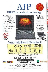 AJP Business Computer Ltd - AJP first in notebook technology