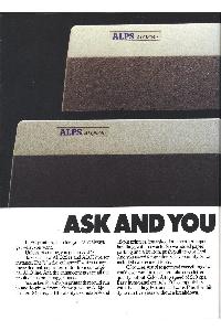 ALPS America (ALPS Electric) - Ask And You Shall Recieve