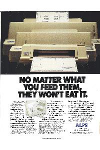 ALPS America (ALPS Electric) - No matter what you feed them, they won't eat it.