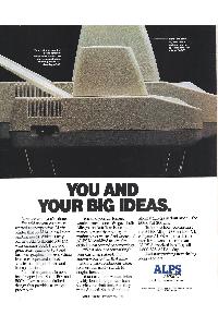 ALPS America (ALPS Electric) - You and your big ideas.