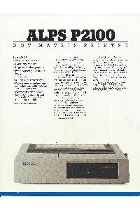 ALPS America (ALPS Electric) - ALPS 2100