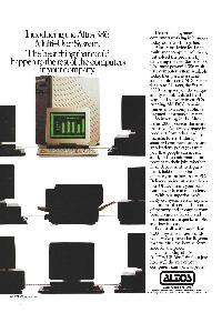 Altos Computer Systems - Inuoducing the Altos 386 Multi-User S&stem.