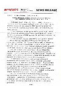 Amdahl Corp. - Amdahl announceb general availability or its Ut8 2.0 UNIX operating system for mainframe computers