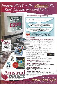 Amstrad - Integra PC/TV the ultimate PC