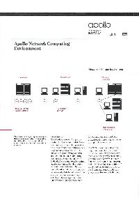 Apollo Computer - Apollo network computing environment