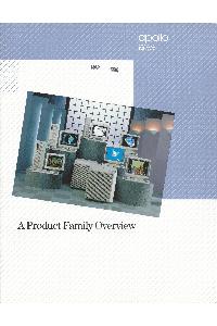 Apollo Computer - A prroduct family overview