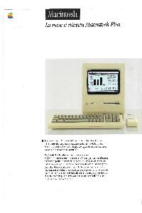 Macintosh. In mise niveau Macintosh Plus.