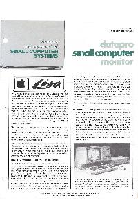 Apple Computer Inc. (Apple) - Small Computer Systems (LISA)