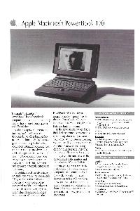 Apple Computer Inc. (Apple) - Apple Macintosh PowerBook 170