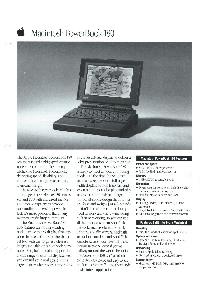 Apple Computer Inc. (Apple) - Macintosh PowerBook 180