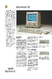 Apple Computer Inc. (Apple) - Macintosh SE
