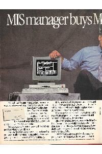 Apple Computer Inc. (Apple) - MIS Manager Buys Micintosh, Keeps PCs