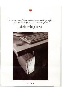 Apple Computer Inc. (Apple) - Macintosh Quadra