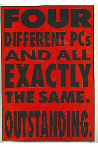 Applied Computer Techniques (ACT) - Apricot - Four different pcs and all exactly the same. Outstanding.
