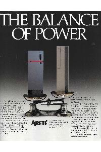 Arete' Systems Corp. - The balance of power