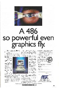 AST Research (AST Computers, LLC) - A 486 so powerful even graphics fly