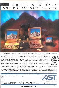 AST Research (AST Computers, LLC) - There are only peaks in our range