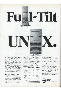 AT&T Information System - Full-Tilt Unix