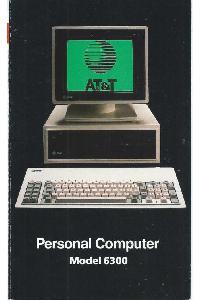 AT&T Information System - Personal Computer Model 6300