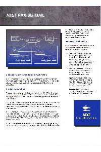 AT&T Information System - AT&T PMX/StarMAlL