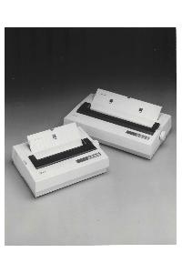 AT&T Information System - AT&T's new 580, left, and 583 dot matrix printers