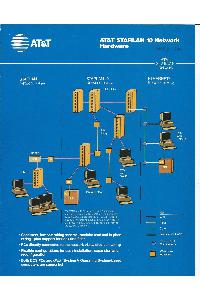 AT&T Information System - AT&T STARLAN 10 Network hardare