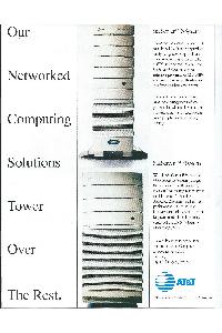 AT&T Information System - Our networked computing solutions tower over the rest