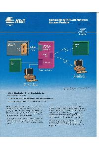 AT&T Information System - System 25 STARLAN Network Access Feature