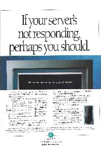 Auspex - If your server's not responding, perhaps you should.