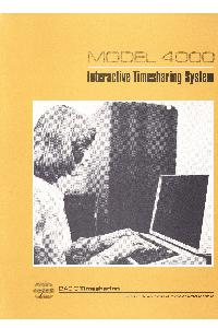 Basic Timesharing Inc. (BTI Computer Systems) - MODEL 4000 Interactive Timesharing System