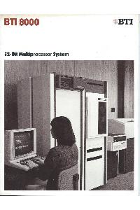 Basic Timesharing Inc. (BTI Computer Systems) - BTI 8000