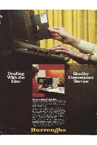 Burroughs Corp. - Dealing with the disc