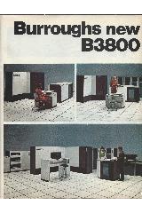 Burroughs Corp. - Burroughs new B3800