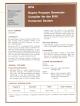 Burroughs Corp. - RPG Report Program Generator for the B 80 Computer System