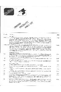 Callan Data Systems - Unistar products price list